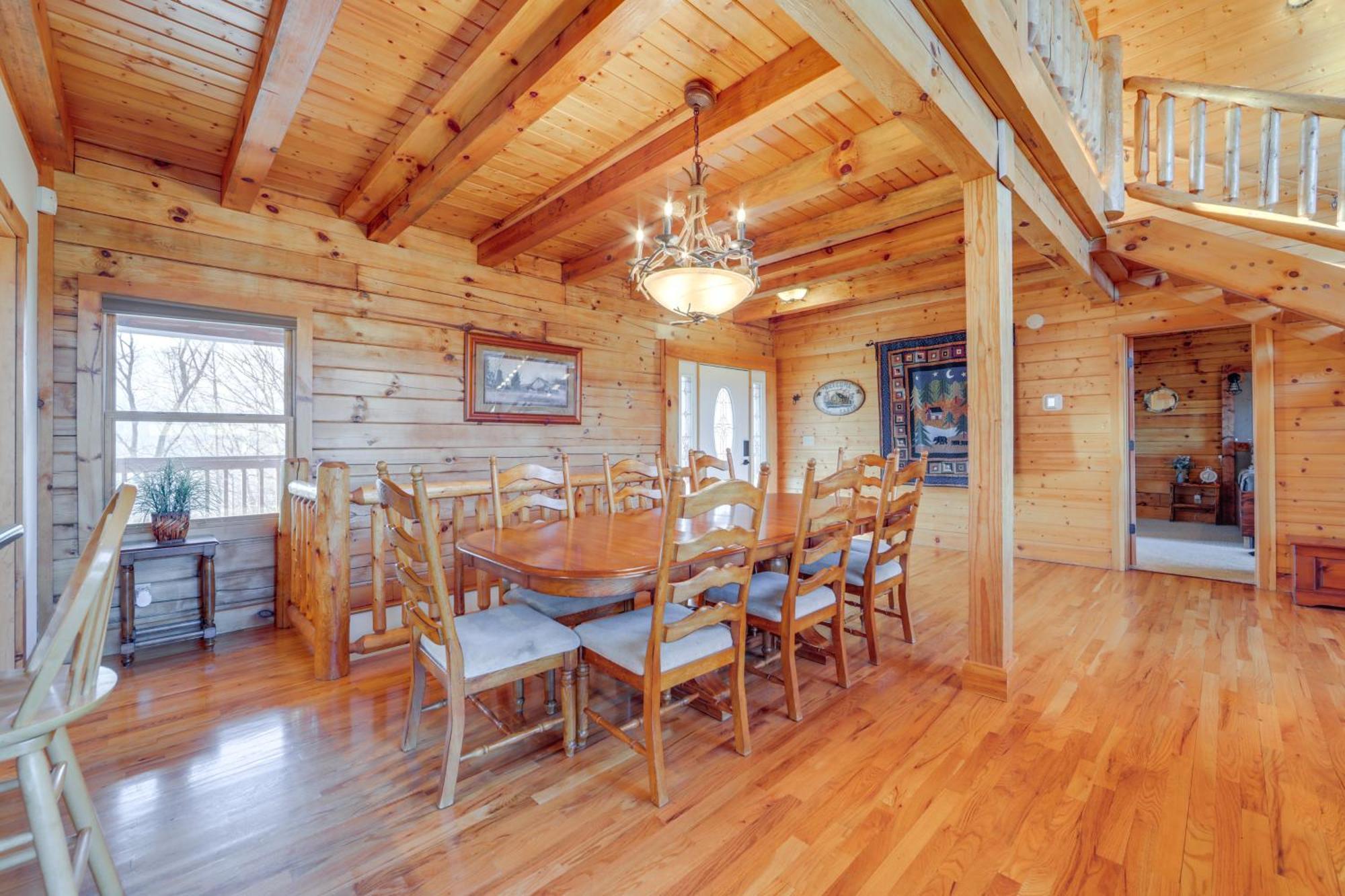 Whits End Smoky Mtn Home With Hot Tub, Views Waynesville Buitenkant foto